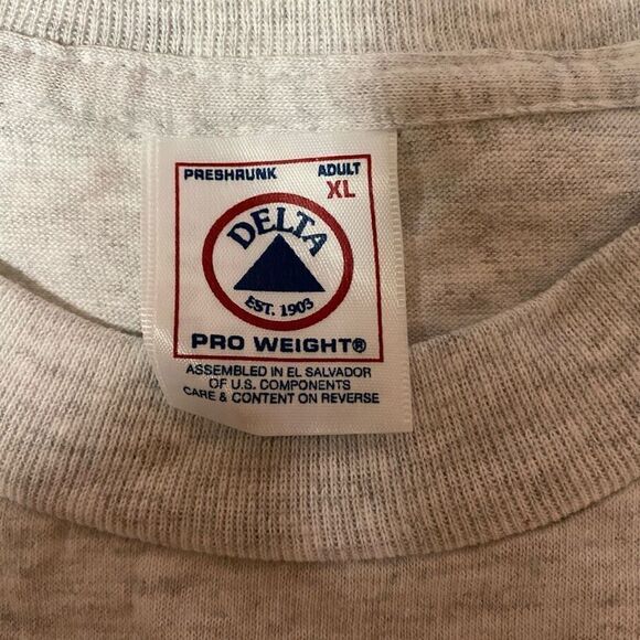 Delta Apparel, INC. Men's Dave Matthews Band Local Crew Summer Tour 2000 Gray XL - Picture 5 of 6